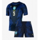 Billige Fotballdrakt Brasil Casemiro #5 Replika Bortedraktsett Barn VM 2026 Kortermet (med bukser)